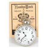 Hamilton Grade 992 21 Railroad Pocket Watch Box