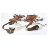 An Assortment of Vintage Western Cowboy Spurs
