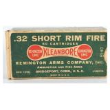 50 Remington Kleanbore .32 Short Rim Fire Ammo