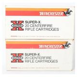 40 Rds Winchester Super-X Ammo .284 Winchester