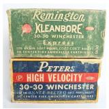 40 Rds Remington and Peters .30-30 Winchester Ammo