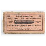 29 Peters Cartridge Co. .32-20 Central Fire Ammo