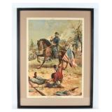 Shober Carqueville Gen. U. Grant Chromolithograph