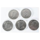 5 US 1776-1976 D Bicentennial Eisenhower Dollars