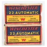 91 Winchester .22 Automatic Ammo