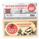 20 Winchester Super X Anniversary .30-30 Win Ammo