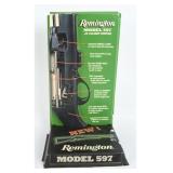 Remington 597 .22 Caliber Advertising Display