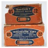63 United .22 Short .22 Winchester Auto Ammo