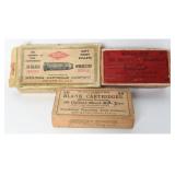 110 Winchester .38 Caliber Ammo Factory Boxes