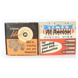 Pair Lyman Pistol Die .38 Special .45 Auto
