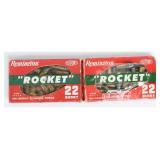 56 Rds Remington Rocket .22 Short Ammo