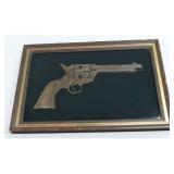 Franklin Mint Colt .45 Silver Gold Artwork 1979