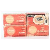 156 Rds J.C. Higgins Plated Ammo .22 Caliber