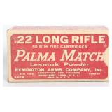 Remington Palma Match Ammo .22 LR 50 Rds