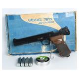 S&W 78G CO2 Powered Air Pistol .22 Caliber 8' Bbl