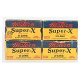 200 Rds Western Super-X Long Range .22 Long Ammo