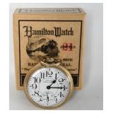 Hamilton Railway Special Grade Watch Gold Case Box