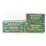 128 Rds Remington .38 Special .38 S&W Ammo