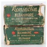 69 Rds Remington Kleanbore .25-20 Winchester Ammo