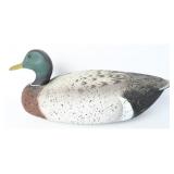 Cork and Wood Mallard Drake Duck Decoy