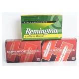 60 Rds Remington Express .35 Whelen Ammo