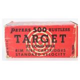 Peters Target Rustless Ammo .22 LR 500 Rds