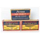 57 Rds Winchester and Peters .30-40 Krag Ammo