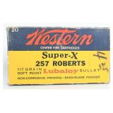 15 Western Super-X Ammo .257 Roberts