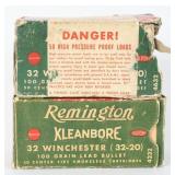 60 Rds Remington Ammo .32 Winchester (32-20)