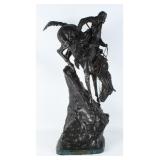 Frederic Remington Mountain Man Bronze Sculpture
