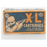 50 Rds Federal Cartridge Ammo .22 W.R.F. 1937