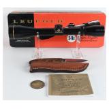 Leupold Century Ltd Ed 3-9x40mm Scope Set Knife