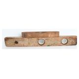 2 Stanley Handyman Wooden Spirit Levels