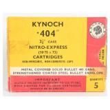 Kynoch .404 Nitro-Express Ammo 5 Rds