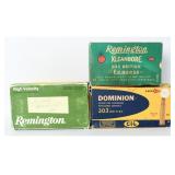 60 Remington Dominion .303 British Ammo Casings