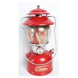 Coleman 200A Red Single Lantern Dated October 1973