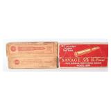 38 Rds .22 Savage High Power Ammo