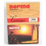 36 Rds Norma .308 Norma Magnum Ammo
