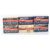 258 Rds Peters .22 LR Ammo