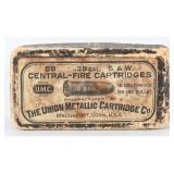 Union Metallic .38 S&W Ammo 50 Rds Antique