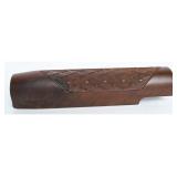 An Italian-Made Walnut Semi-Auto Shotgun Forend