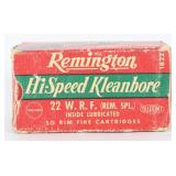 50 Rds Remington Hi-Speed Ammo .22 W.R.F.