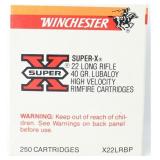 Winchester Super-X 22 LR Ammo 250 Rds