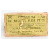 44 Winchester .38 Short Rim Fire Ammo Antique