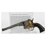 Desirable Engraved Civil War Moore Belt Revolver