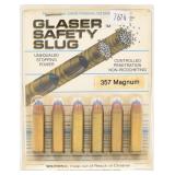 6 Rounds Of Glaser Safety Slug .357 Magnum Ammo