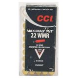 43 Rounds Of CCi .22 WMR Ammunition