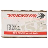 200 Rounds Winchester USA 5.56 NATO Ammunition