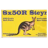 20 Rounds Of 8x50R Steyr Ammunition
