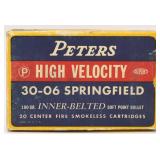 20 Rounds Of Peter .30-06 Springfield Ammunition
